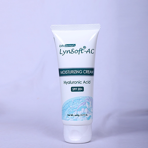 LYNSOFT-AC MOISTURIZING CREAM WITH SPF20+ & HYALURONIC ACID - Image 3